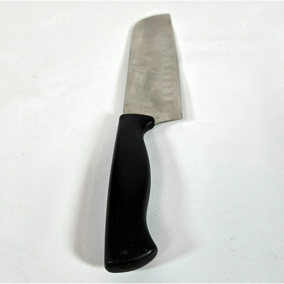 Farberware 7” Pro Granton Santoku Chefs Knife Edgekeeper Case Model 20H769 - Picture 3 of 8